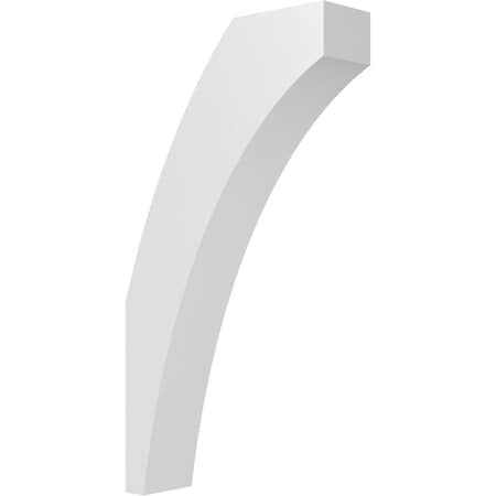 Ekena Millwork 4-in. W x 14-in. D x 26-in. H Thorton Architectural Grade PVC Knee Brace BRCP04X14X26THR